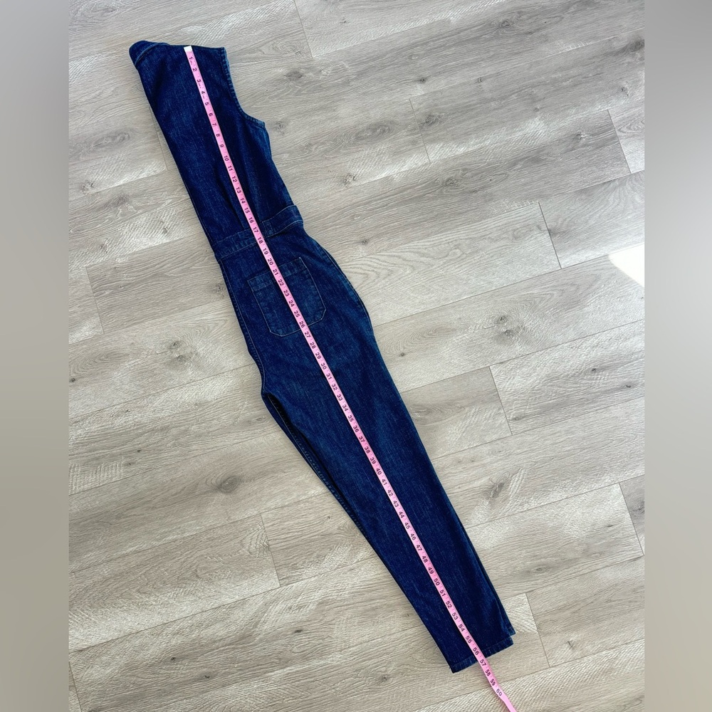 Levi’s Boiler Jumpsuit Sleeveless Dark Blue Size Small - Picture 16 of 17